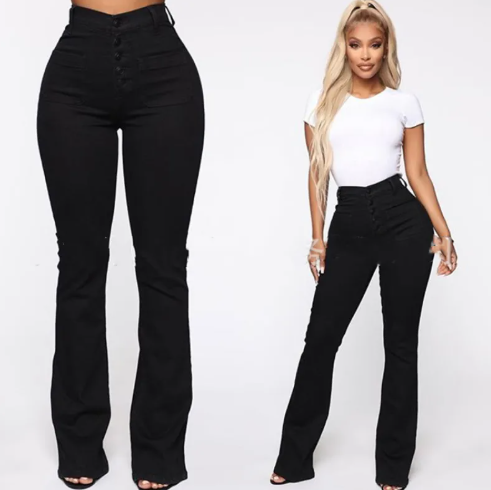 Jeans de Cintura Alta
